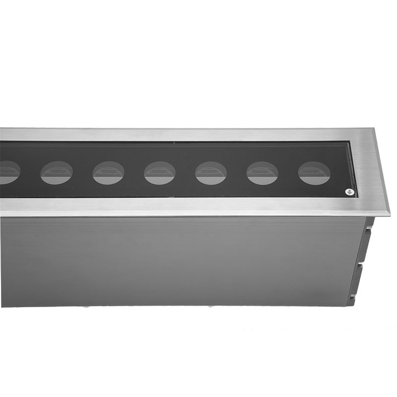 Linear Ground Light With Frame