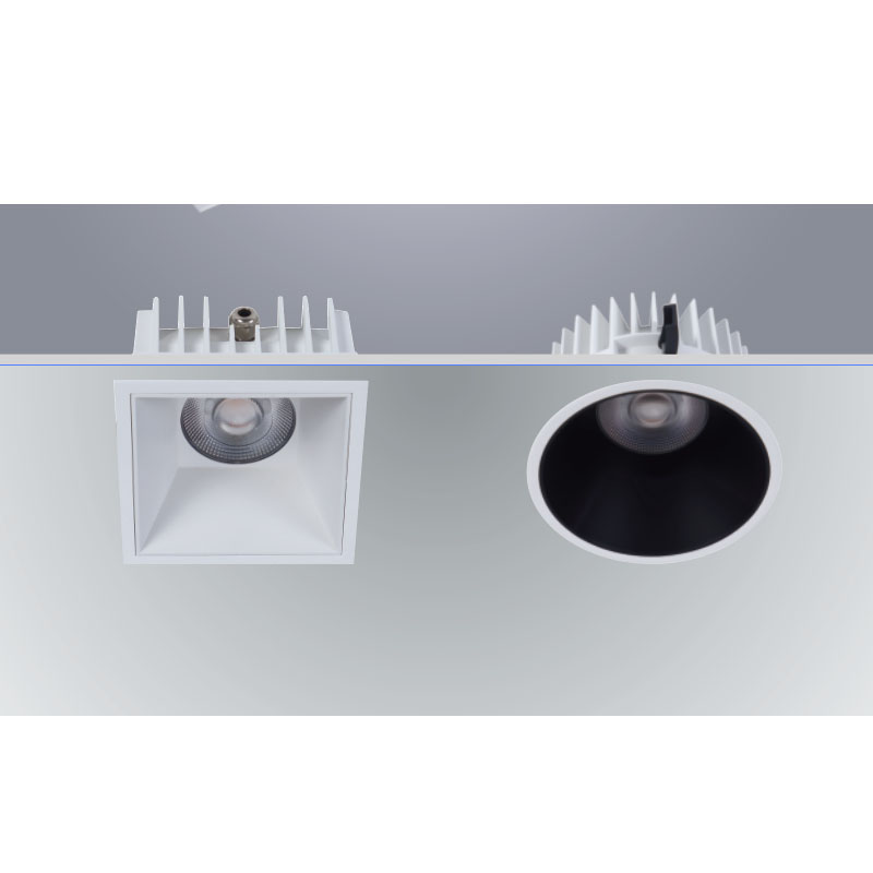 Outdoor recessed downlight A-square